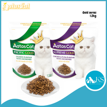 Load image into Gallery viewer, Aatas Gold – Pacific Gold Series 1.2kg Assorted Cat Feed