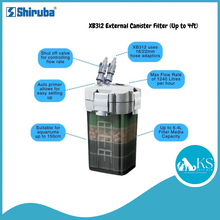 Load image into Gallery viewer, SHIRUBA XB312 External Canister Filter (Up to 4ft) Fish &amp; Aquatic