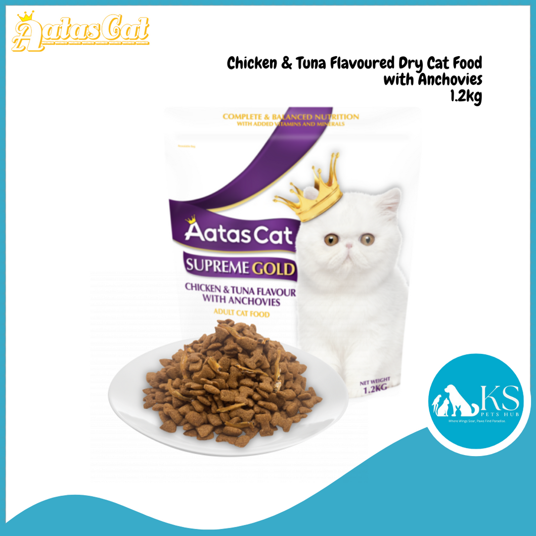 Aatas Gold – Pacific Gold Series 1.2kg Assorted Cat Feed