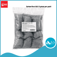Load image into Gallery viewer, ANS Carbon Pure 100 (9 pieces per pack) Ready To Use Activated Carbon Filter Media