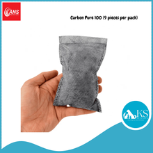 Load image into Gallery viewer, ANS Carbon Pure 100 (9 pieces per pack) Ready To Use Activated Carbon Filter Media