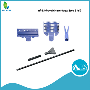 Jeneca AS-53 Gravel Cleaner (aqua tools 5 in 1) Fish & Aquatic