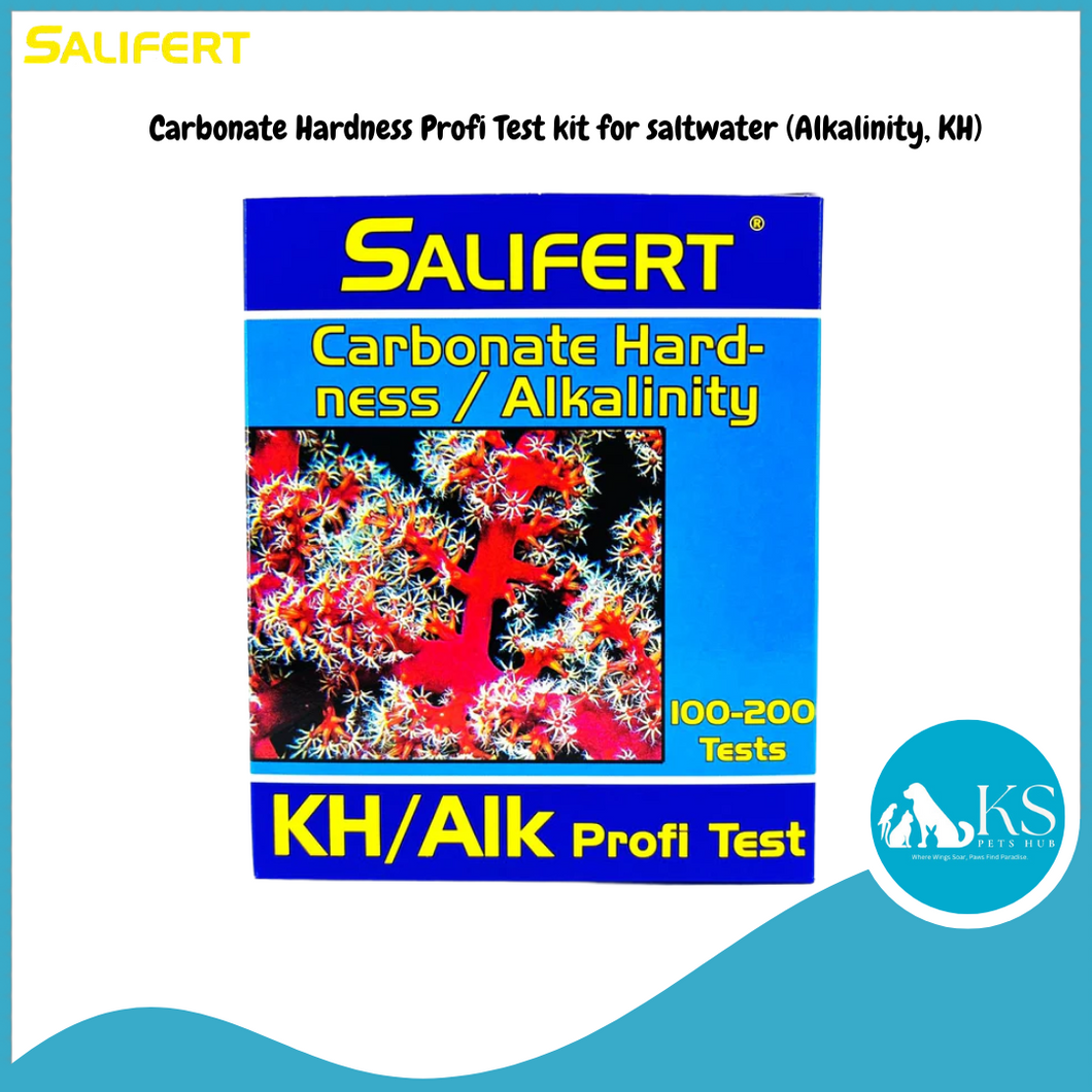 SALIFERT Carbonate Hardness Profi Test kit for saltwater (Alkalinity, KH) Fish & Aquatic