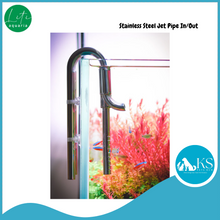 Load image into Gallery viewer, LitiAquaria Stainless Steel Jet Pipe In/Out Fish &amp; Aquatic
