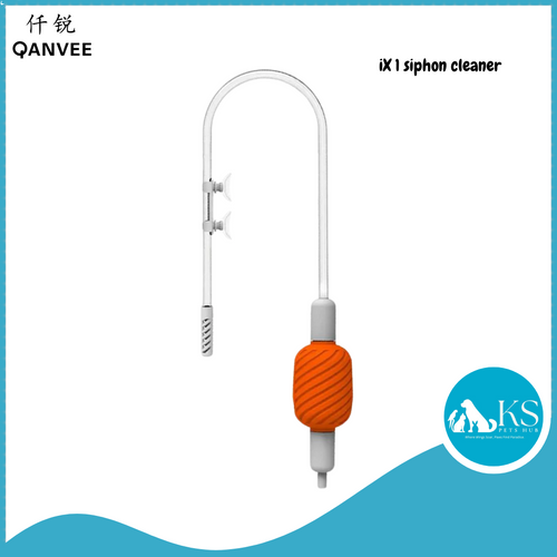 QANVEE iX 1 Siphon Cleaner Fish & Aquatic