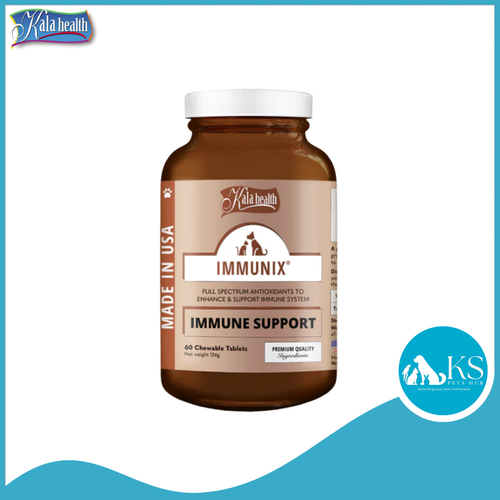 Kala Health Immunix Immune Support 60 Chewable Tablets For Cats & Dogs