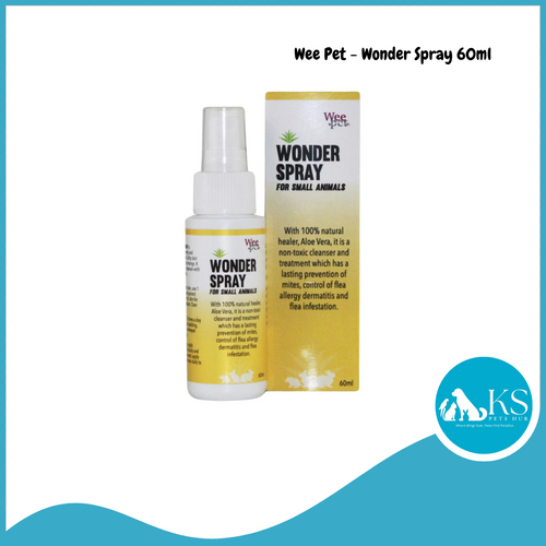 Wee Pet - Wonder Spray 60ml For Small Animals