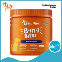 Load image into Gallery viewer, Zesty Paws Functional All Ages Dog Supplements &amp; Vitamins 90 Soft Chews (360g)