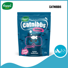 Load image into Gallery viewer, Happi Skippi Catnibbs Tuna Chicken Bonito Salmon Flavor Treats for Cats 60g