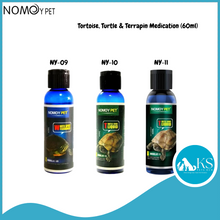 Load image into Gallery viewer, NOMOYPET NY-09 / NY-10 / NY-11 Tortoise, Turtle &amp; Terrapin Medication (60ml) Reptile &amp; Amphibian