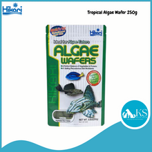 Load image into Gallery viewer, Hikari Tropical Algae Wafer 82g / 250g Fish Feed