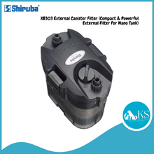 Load image into Gallery viewer, SHIRUBA XB303 External Canister Filter (Compact &amp; Powerful External Filter For Nano Tank) Fish &amp; Aquatic