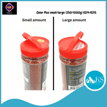 Load image into Gallery viewer, UP AQUA Color Plus small/large (250/1000g) E214/E215 Fish &amp; Aquatic