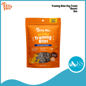 Zesty Paws Training Bites Dog Treats (Peanut Butter / Bacon), 8oz