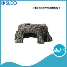 Load image into Gallery viewer, SUDO S-1821/1822 Tunnel Driftwood Stump S/M Fish &amp; Aquatic