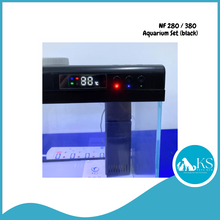 Load image into Gallery viewer, NF 230 / 280 / 380 Aquarium Set (black) Fish &amp; Aquatic