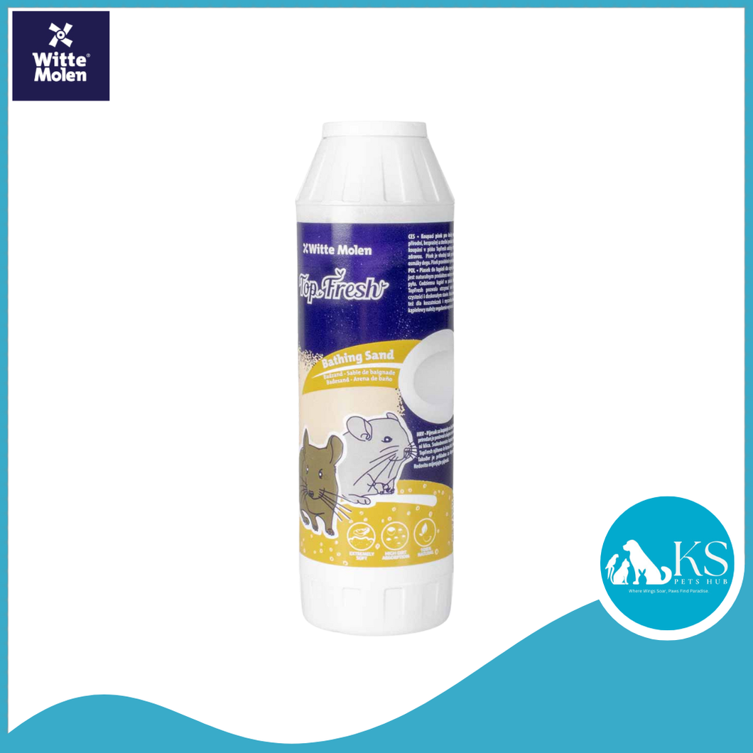 Witte Molen Top Fresh Chinchilla Bathing Sand 800g/900g/3kg For Small Animals