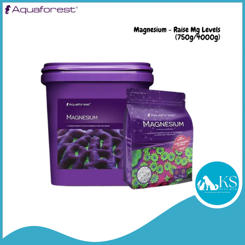 Aquaforest Magnesium - Raise Mg Levels - (750/4000g) Fish & Aquatic
