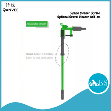 Load image into Gallery viewer, QANVEE Siphon Cleaner (S3/S6) &amp; Optional Gravel Cleaner Add-on Fish &amp; Aquatic