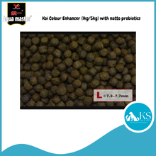 Load image into Gallery viewer, AquaMaster Koi Colour Enhancer (1kg/5kg) With Natto Probiotics Fish Food
