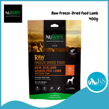 Load image into Gallery viewer, Nutripe Raw Freeze Dried Green Tripe Formula Dog 400g (Ocean Fish Abalone Salmon Venison Beef Lamb) Dog Mixer Topper Food