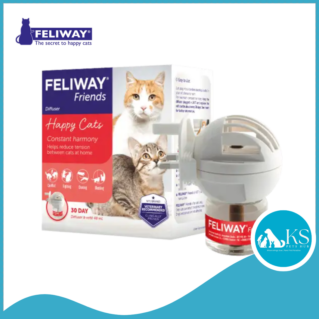FELIWAY Friends Diffuser Starter Kit & Refills For Cats