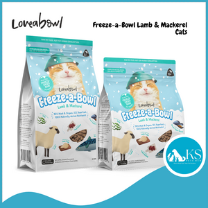 Loveabowl Freeze-a-Bowl Lamb & Mackerel for Cats 85g / 200g