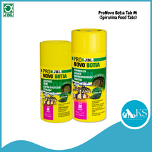 Load image into Gallery viewer, JBL ProNovo Botia Tab M (Spirulina Food Tabs) 100ml / 250ml Fish Feed