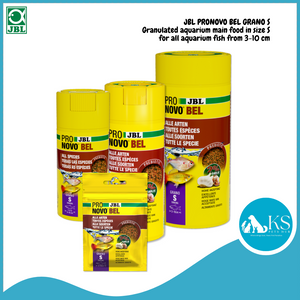 JBL ProNovo Bel Grano S (Granulates For Fishes) 20ml / 100ml / 250ml / 1000ml Fish Food