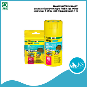 JBL PRONOVO NEON GRANO XXS 20ml / 100ml (size XXS for neon tetras & other small characins from 1-3 cm) Fish & Aquatic