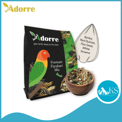 Adorre Premium Parakeet Mix 1kg Bird Feed