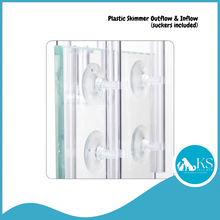 Load image into Gallery viewer, AQUAPRO Plastic Skimmer Outflow &amp; Inflow 12mm/16mm (suckers included) Fish &amp; Aquatic