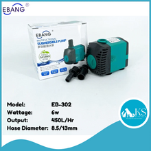 Load image into Gallery viewer, EBANG Submersible Pump - 300 Series (220-3000L/Hr) Fish &amp; Aquatic