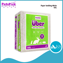 Load image into Gallery viewer, PETSPICK Uber Paper bedding White 36L / 56L for Small Animals