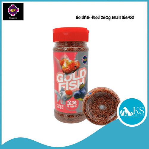 UP AQUA Goldfish food 260g small (E648) Fish & Aquatic