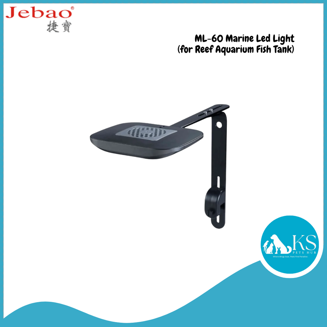 Jebao ML-60 Marine Led Light (for Reef Aquarium Fish Tank) Fish & Aquatic