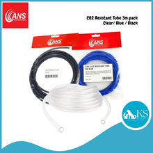 Load image into Gallery viewer, ANS CO2 Resistant Tube 3m pack Clear/ Blue / Black Fish &amp; Aquatic