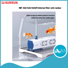 Load image into Gallery viewer, SUNSUN YQP-300/500/1000FS Internal Filter with Rainbar Fish &amp; Aquatic