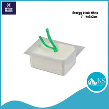 Load image into Gallery viewer, Witte Molen PLUS Energy Block White Small 4x3x2cm For Parrot Birds