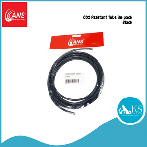 ANS CO2 Resistant Tube 3m pack Clear/ Blue / Black Fish & Aquatic