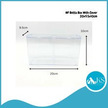 Load image into Gallery viewer, NF Betta Box With Cover 20x9.5x10cm Fish &amp; Aquatics