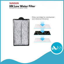Load image into Gallery viewer, SUNSUN HN Low Water Level Internal Filter (For Turtle / Crab Tank) Fish &amp; Aquatic