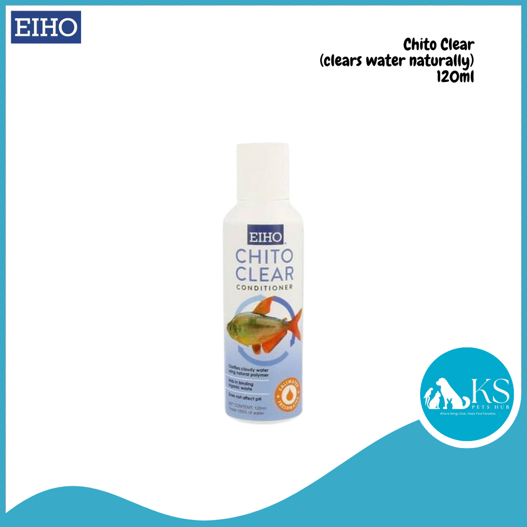 EIHO Chito Clear (clears water naturally) 120ml / 250ml / 500ml Fish & Aquatic