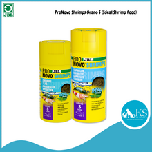 Load image into Gallery viewer, JBL ProNovo Shrimps Grano S (Ideal Shrimp Food) 100ml / 250ml Fish &amp; Aquatic
