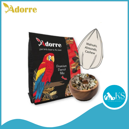 Adorre Premium Parrot Mix 1kg Bird Feed