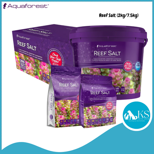 Aquaforest Reef Salt (2/7.5/22/25kg) Fish & Aquatic