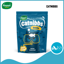 Load image into Gallery viewer, Happi Skippi Catnibbs Tuna Chicken Bonito Salmon Flavor Treats for Cats 60g