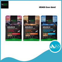 Load image into Gallery viewer, [KRUNCH] Nutripe DOG Oven-Baked Dry Dog Food 1.8kg / 7kg Beef Lamb Salmon Tuna