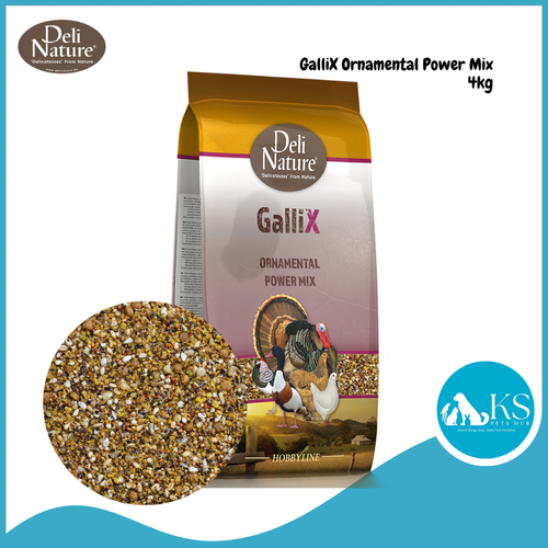 Deli Nature GalliX Ornamental Power Mix 4kg Chicken Bird Food