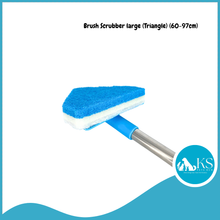 Load image into Gallery viewer, NF Brush Scrubber large (Triangle) (60-97cm) Fish &amp; Aquatic Cleaning Brush
